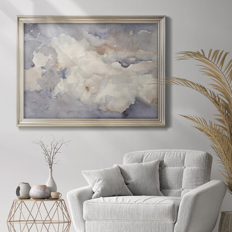 «Clouds In Neutral II», nuages, L 25 po x H 21 po