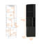 Armoire de bar à 2 tablettes Black 8 - Style mobilier contemporain