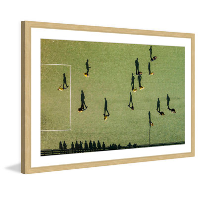 « football » par karolis janulis, reproduction d’art encadrée