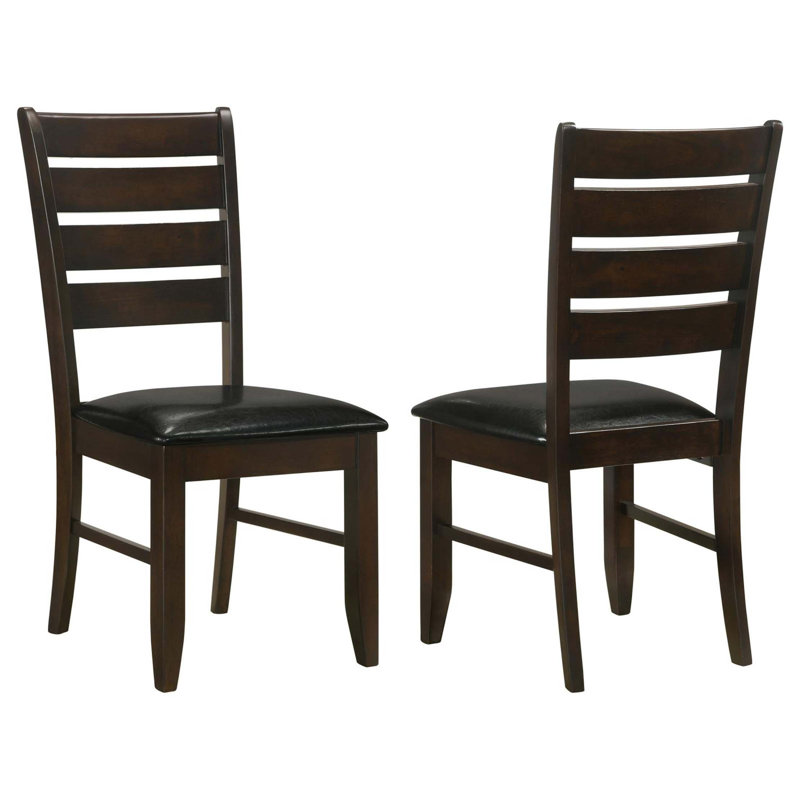 Chaises d'appoint rembourrées (ensemble de 2)