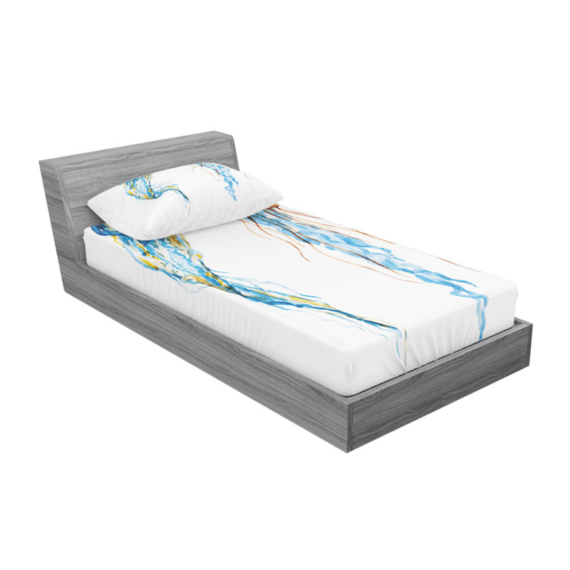Microfiber Sheet Set, Twin Sheet Set + 1 Pillowcase