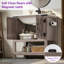 Meuble-lavabo simple avec rangement Chimira, gris rustique-1945398609-1934743384