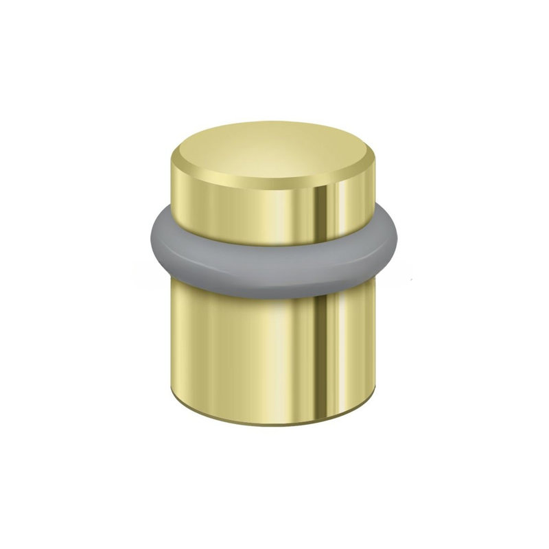 Kick Stop, Polished Brass
