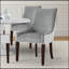 Chaise rembourrée Jackson - Fumée