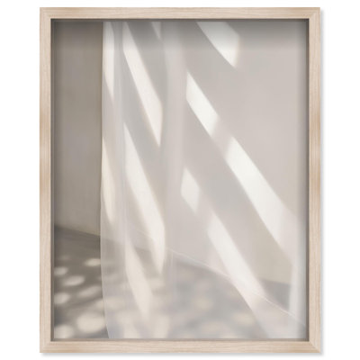Oliver Gal Curtains of Time I Abstract - Luxury Shadowbox Framed Wall Art
