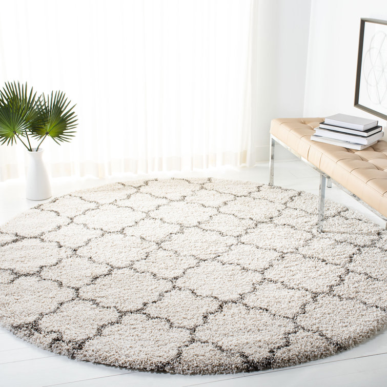 Darrol Shag Performance Geometric Rug