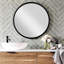 Chyna Metal Flat Wall Mirror