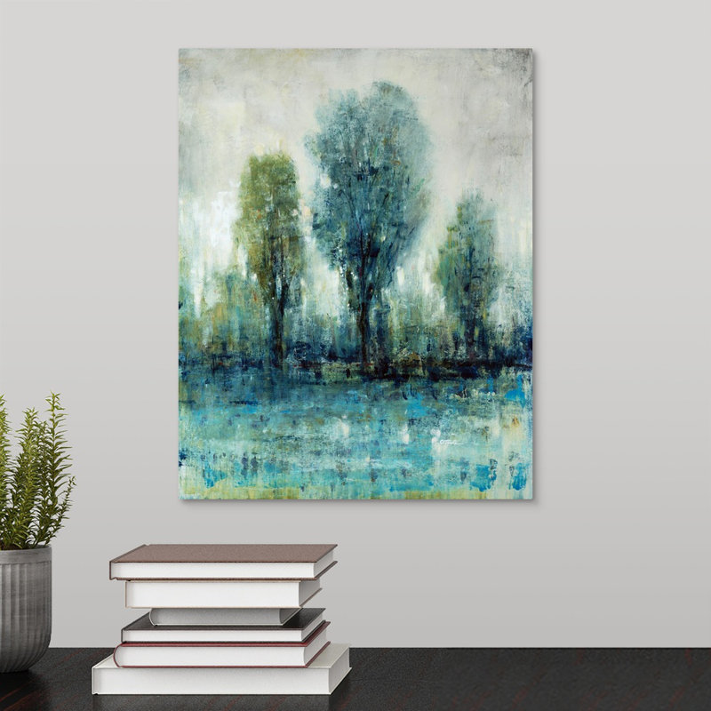 « arbor », peinture sur toile, Toile tendue, H 14 po x l 11 po x p 1,25 po