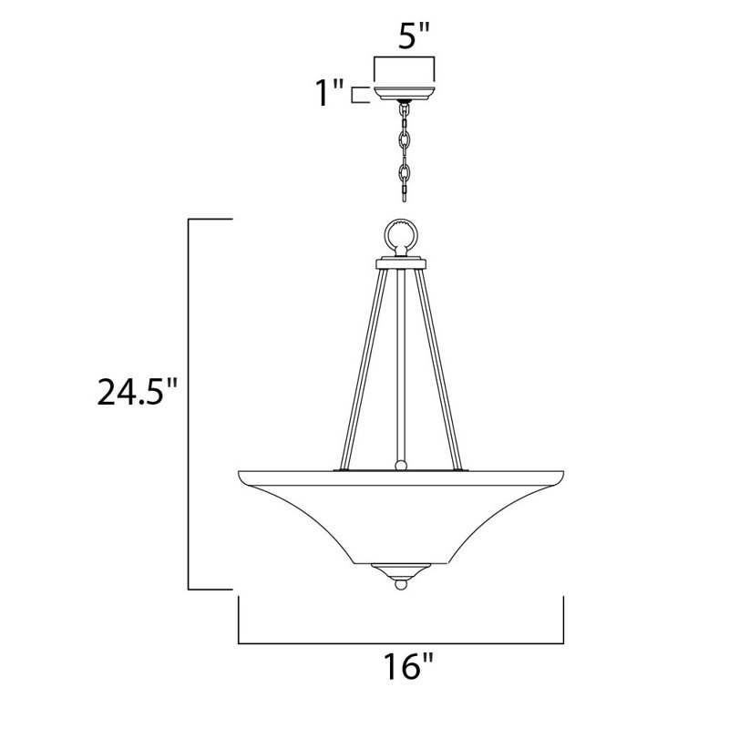 Weedman 2 - Light Unique/Statement Pendant, Oil Rubbed Bronze