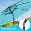 Parasol de plage éclairé 10 pi Joice-1528104787