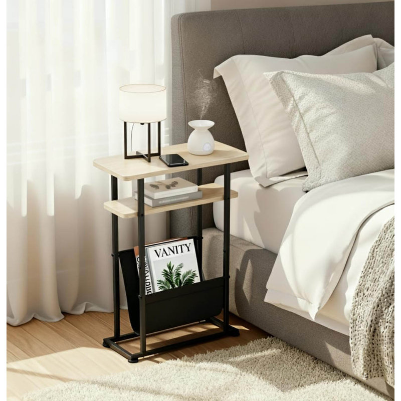 End Table, Oak