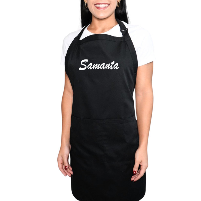 Solid Color Apron Sets, Black