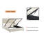Lit plateforme tapissier grand Bradvale-420138550