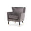 Ghita Quilted Accent Velvet Wingback Chair-117245697
