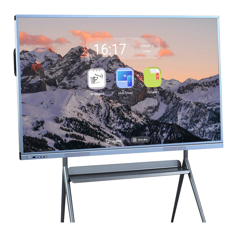 JYXCN Save Big! Smart Board 75 Inch Touch Screen Computer - All-in-One Interactive Whiteboard,  Cloud Sharing Dual System Enables Smooth Switching, Ideal for Education, Conferences & Business