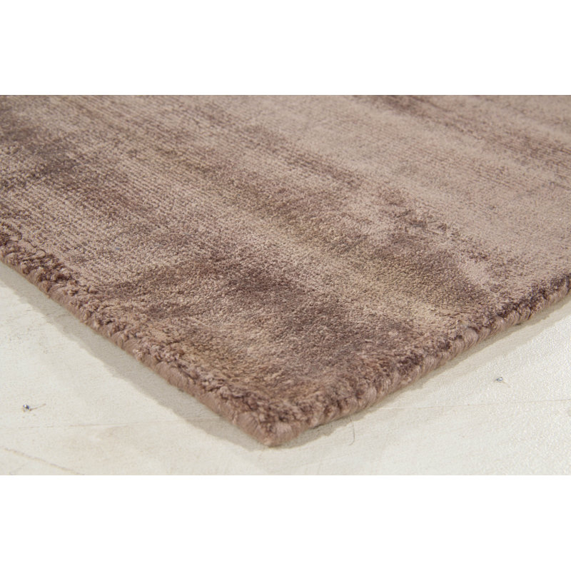 Solid Colour Cotton Hand Woven Area Rug, Rectangle 120 x 180cm