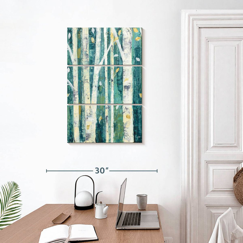 Harnek Birches In Spring I, H 32 po x l 20 po