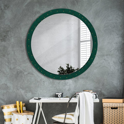 Huldar Glass Flat Wall Mirror