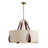 Saratoga 4 - Light Drum Pendant-81118975-95531618-95531654