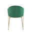 Chaises de salle à manger rembourrées Langston-106589966