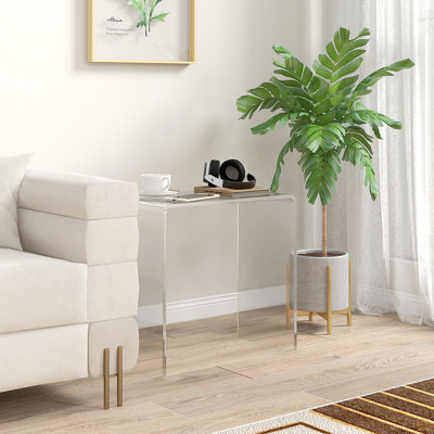 Table basse rectangulaire en acrylique 21 mm