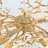 Michelli 31.5" Modern Crystal Tree Branch Black/Gold Chandelier for Living Room-68922824