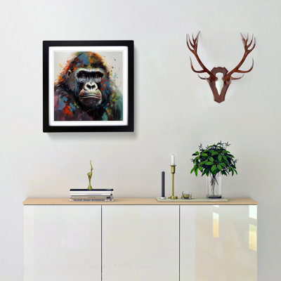 Gorilla Abstract No.5 - Framed Print
