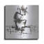 Ivy Bronx «Breaking Out I» par Chris Paschke, art mural en métal-1978096895