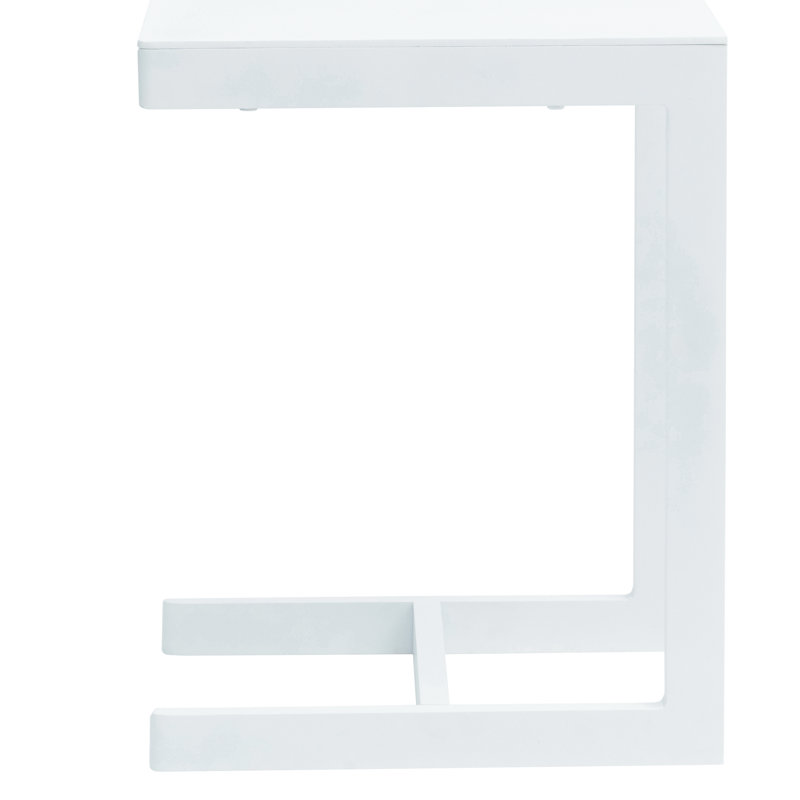 Rectangular Metal Outdoor Side Table