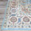 Tapis bleu marine antidérapant Hallsville-637260390