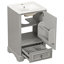 Meuble-lavabo de salle de bain avec lavabo en céramique-1268737599