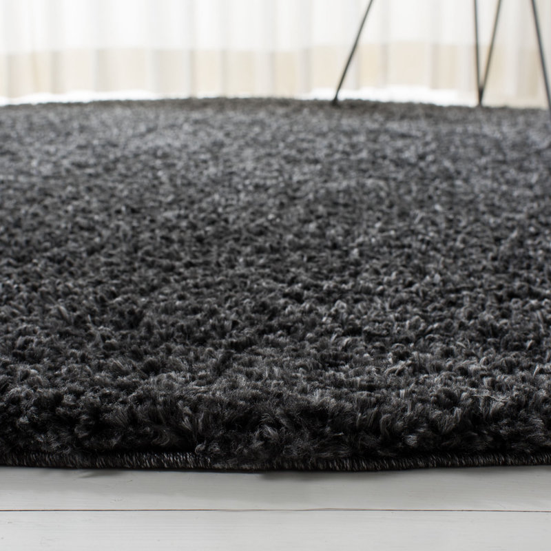 Tapis gris anthracite jiang, Rectangle 8 pi x 10 pi