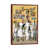 Classic Brown Wood Floater Framed