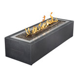 Linear Patio Flame Fire Pit Table