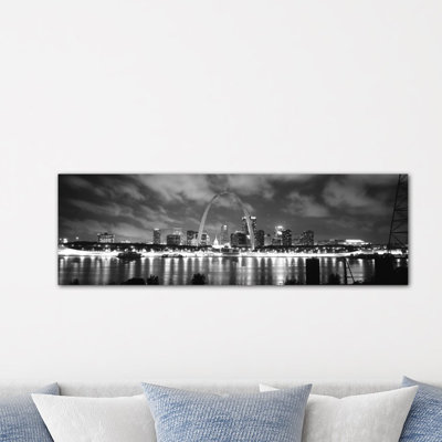 «Evening, St Louis, Missouri», reproduction de photo sur toile