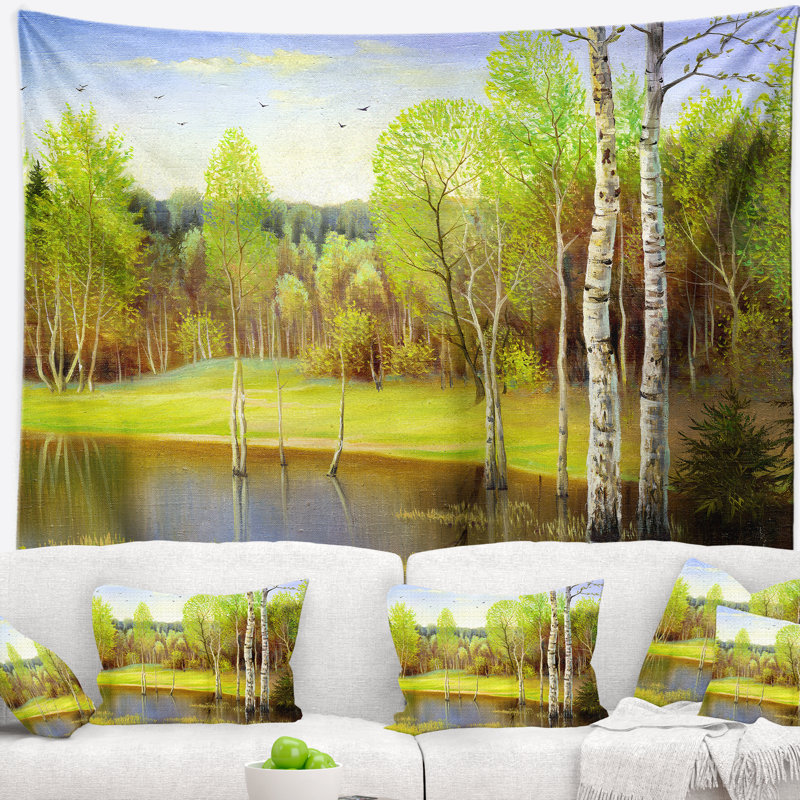 Polyester Tapestry, 32" H x 39" W