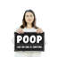 Signe «Poop Like No One Is Sniffing» 12 po x 18 po