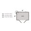 Overlap Pressure Treated 6 x 4 Apex Shed - No Window, Double Door-87256203