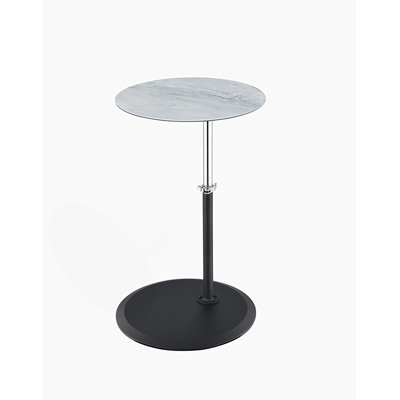 End Table With Height Adjustable Design