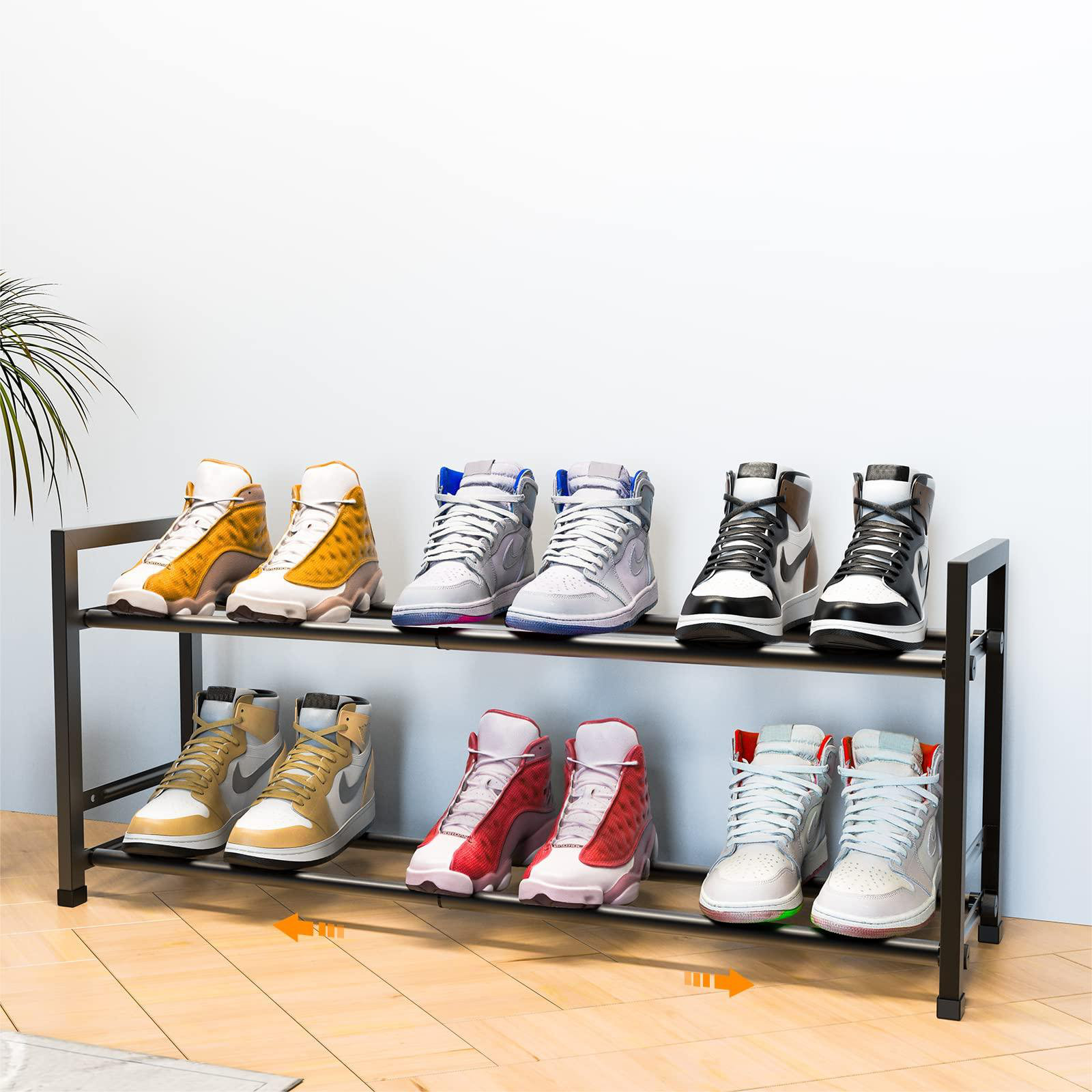 Latitude Run® 8 Pair Shoe Rack | Wayfair