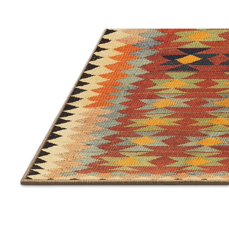 Yetter Southwestern Indoor Rug, Rectangle 7' x 10'
