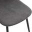 Ensemble de table et de chaises. Ensemble de salle à manger moderne en panneau de fibres à densité moyenne de 67 po x 35,4 po avec technologie de confort et chaises aux coins arrondis. Convient pour les salles à manger à la maison, ensemble de table -973510546-973510547