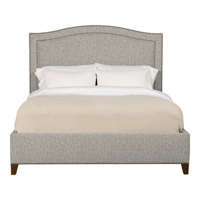 Caroline/Casey Queen Upholstered Low Profile Panel Bed