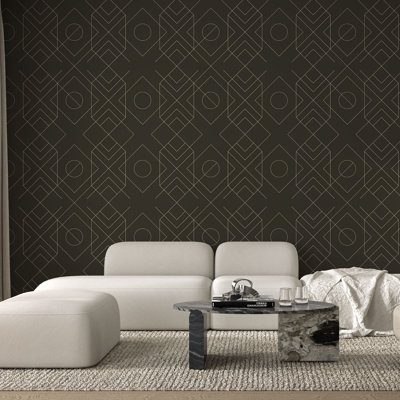 Xavion - Dark Cocoa Wallpaper by Sabrina Yvonne