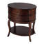 Jarvis Oval 2-Drawer Side Table-345723612