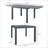 Extendable Outdoor Table,Aluminum Frame Rectangle Outdoor Table