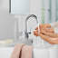 Robinet de salle de bain à poignée simple-65712635