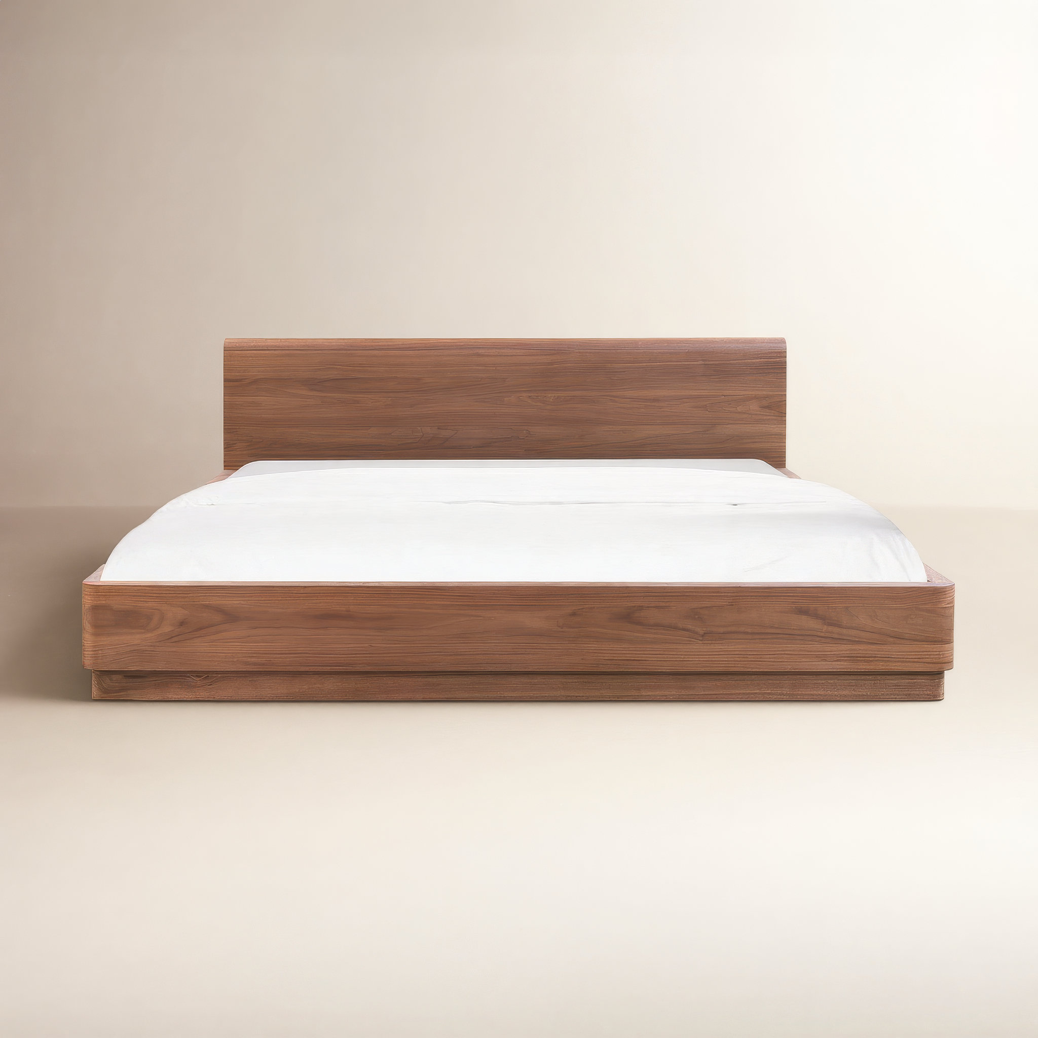 AllModern Mille Platform Bed, King, Walnut