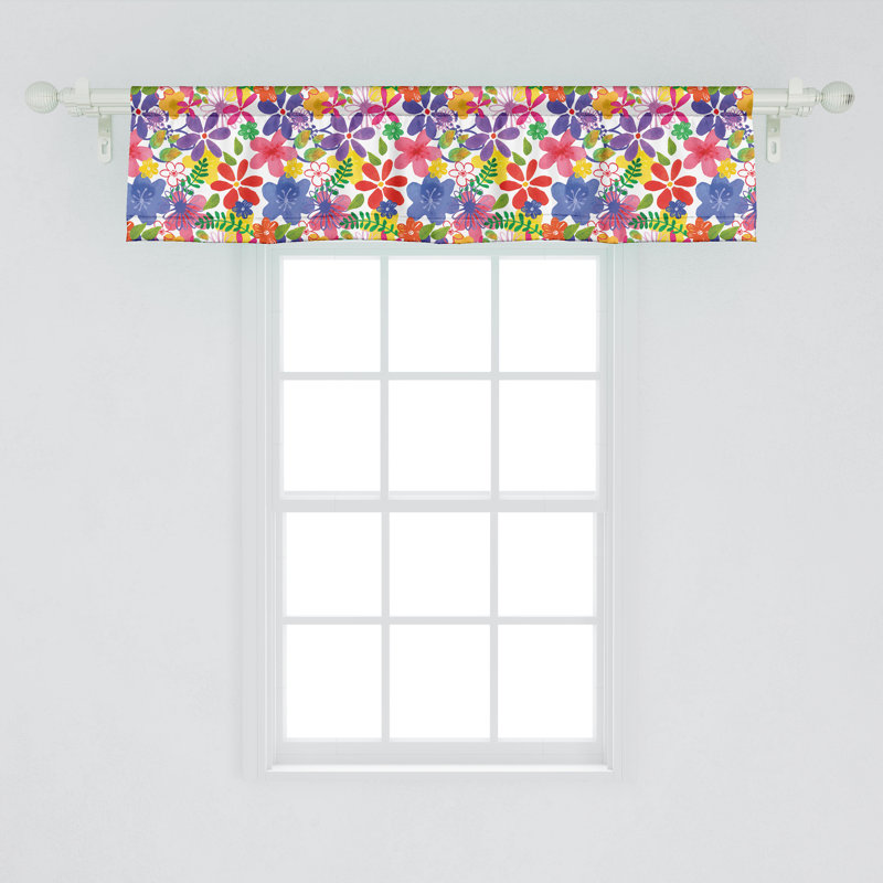 Multicolore paquet de 2 fleurs de printemps 54 "Ambesonne, L 54 po x L 12 po