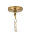 Industrial Retro 1 - Light Brass Metal Dome Pendant-713875932